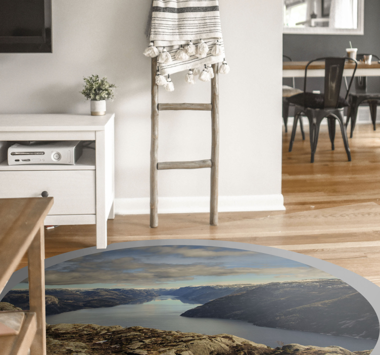 Scenic Landscape View nature rug - TenStickers