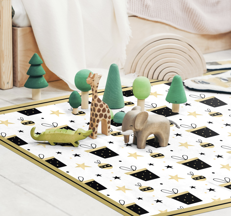 Space Adventure Playtime kids carpet - TenStickers