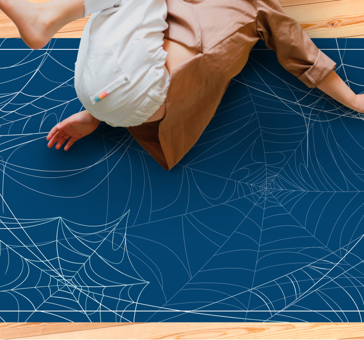 Spider Webs Pattern halloween rugs - TenStickers
