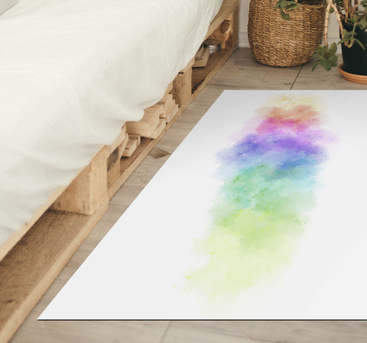 Splash colors teen vinyl rug - TenStickers