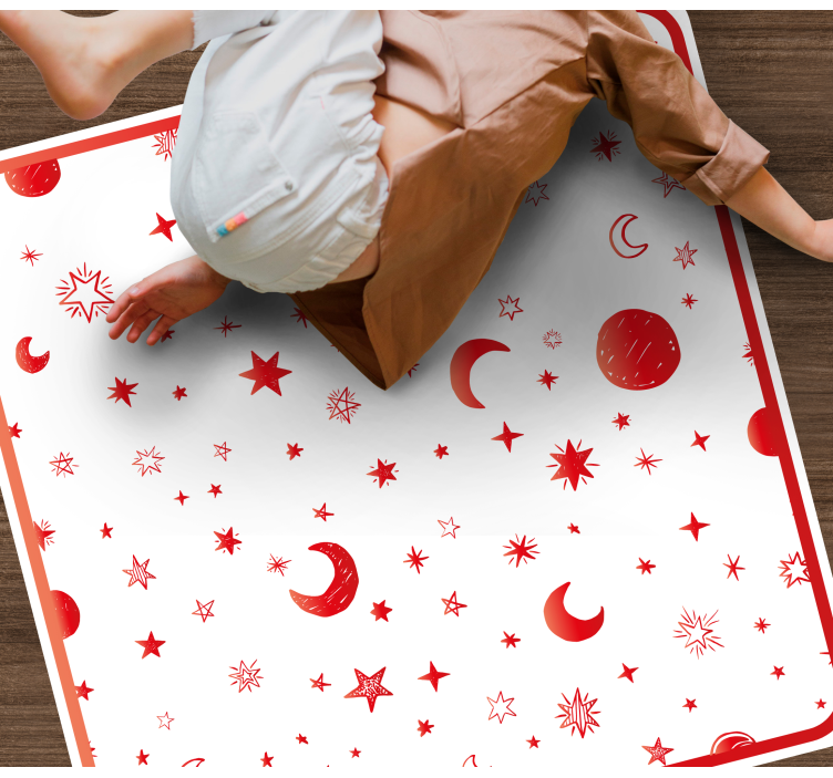 Star rug celestial elements - TenStickers