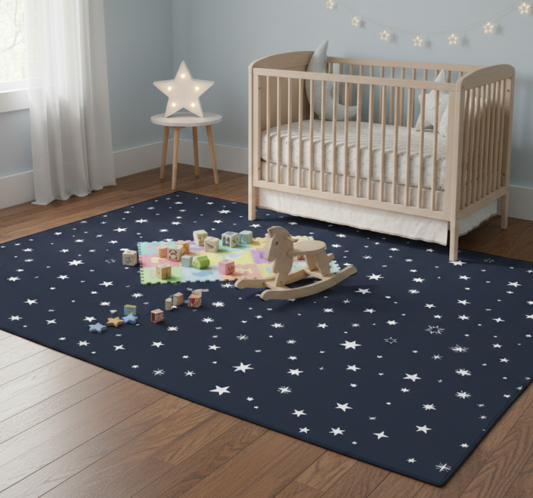 Star rug night sky design - TenStickers