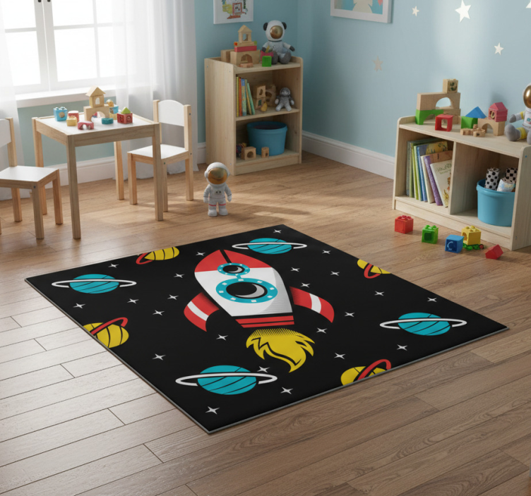 Star rug to infinity and beyond - TenStickers