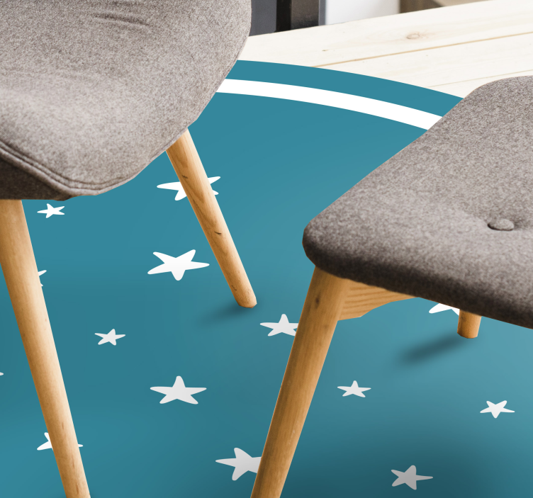 Star rug with celestial design - TenStickers