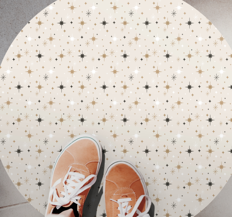 Star rug with starry design - TenStickers