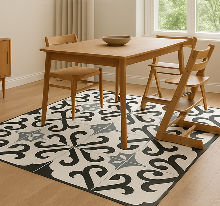 Stokke Tripp Trapp dining room rug - TenStickers