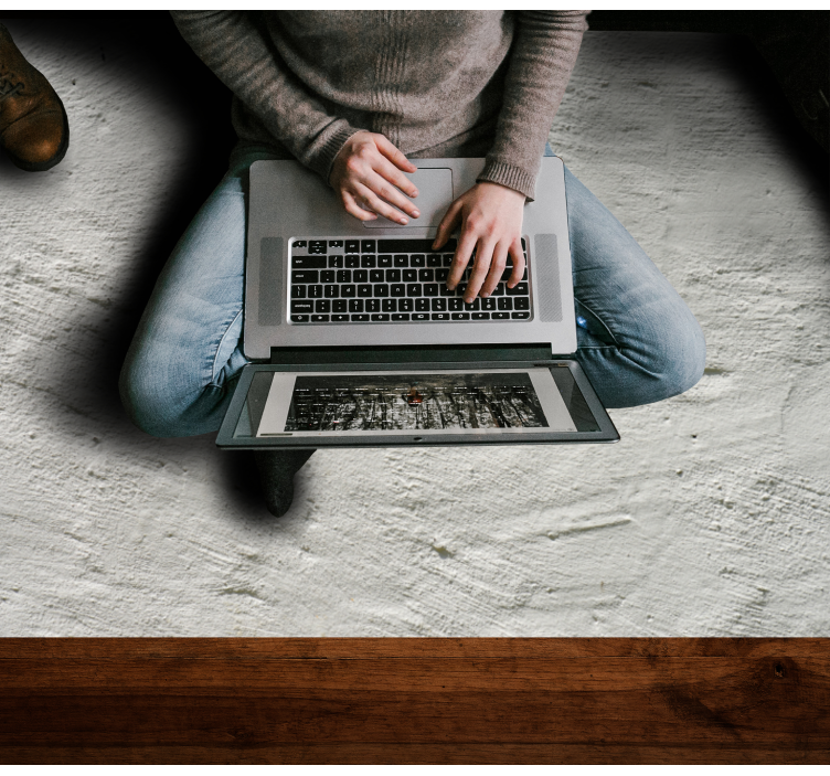 Stone surface texture rug - TenStickers