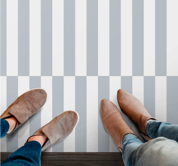 Stylish Striped Concept geometric rug - TenStickers