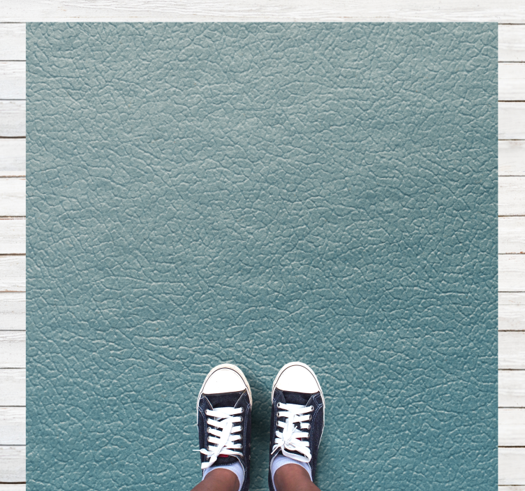 Textured Aqua Surface texture rug - TenStickers