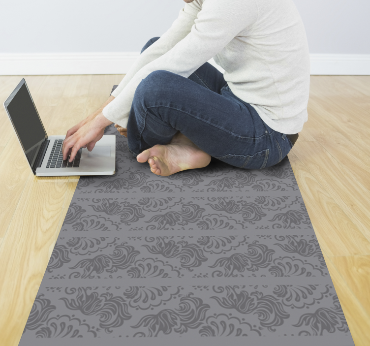 Textured Elegance texture rug - TenStickers