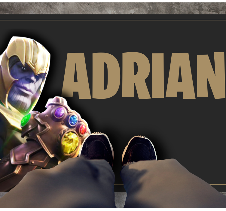 Teenage bedroom rug featuring mario character - TenStickers