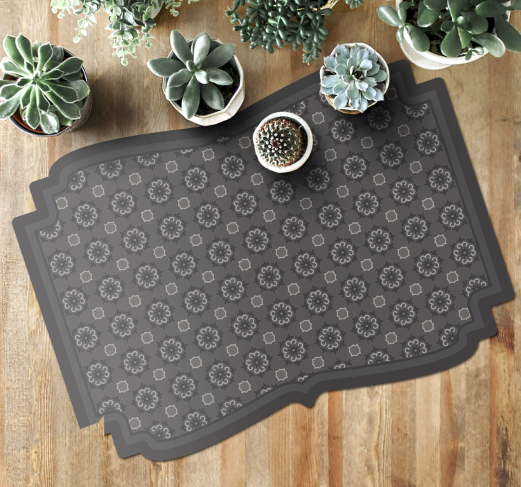 tile motif tile carpet vinyl - TenStickers