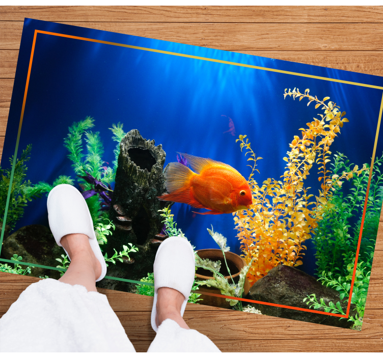 Underwater Vibrance nature rug - TenStickers