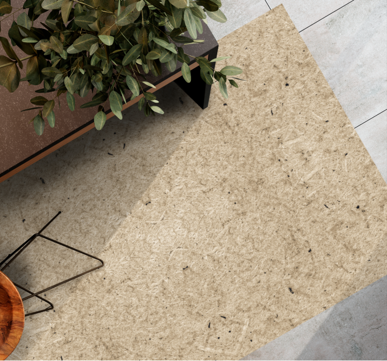 Wood corkboard effect wood effect vinyl rug - TenStickers