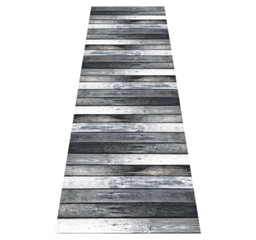 Wood texture kitchen mat - TenStickers