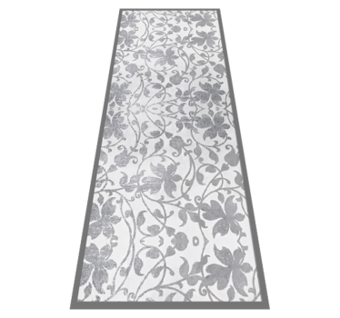 Cement Damask kitchen mat - TenStickers