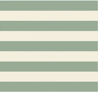 Green striped motif kitchen vinyl mat - TenStickers