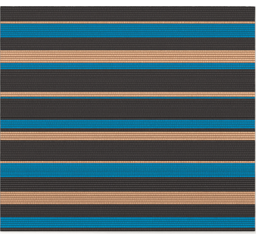 Dark tone woven effect  kitchen vinyl mat - TenStickers