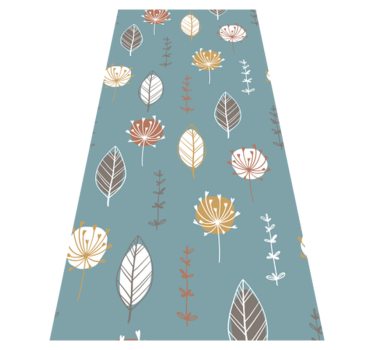 Kitchen vinyl mat nordic park design - TenStickers
