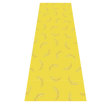 Kitchen vinyl mat in pantone banana yellow - TenStickers