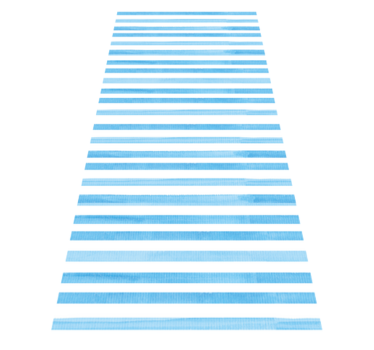 Kitchen vinyl mat in blue textured check - TenStickers