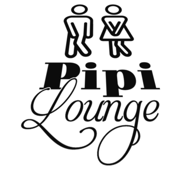 Bathroom mat pipi lounge sink vinyl - TenStickers
