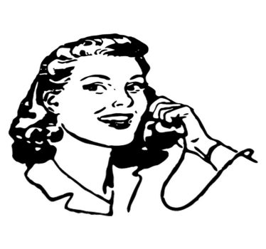 40's style woman bathroom mat - TenStickers
