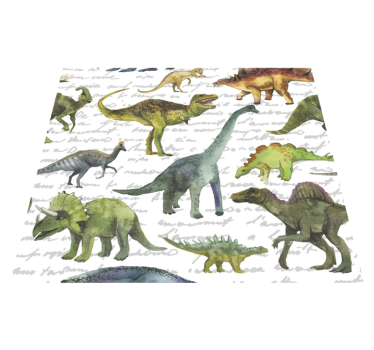 Realistic dinosaurs bedroom carpet - TenStickers