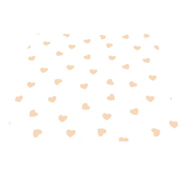 Bedroom carpet tiny hearts - TenStickers