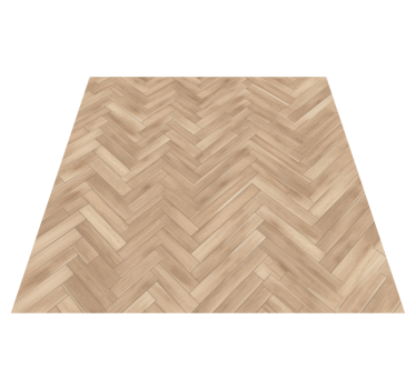 Bedroom carpet in light wood finish - TenStickers