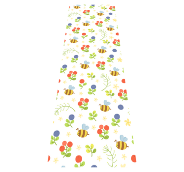 Cute design baby bees bedroom carpet - TenStickers
