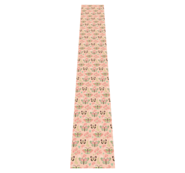 Bedroom carpet in neutral shades with butterflies - TenStickers