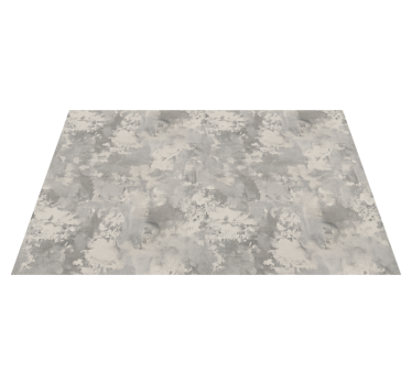 Bedroom carpet with industrial concrete look - TenStickers