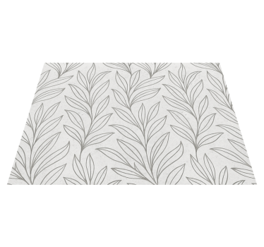 Bedroom carpet in grey cement design - TenStickers