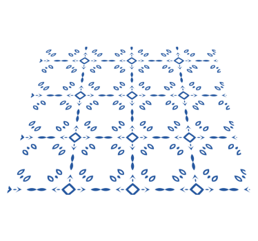 Bathroom mat classic bathroom wallpaper design - TenStickers