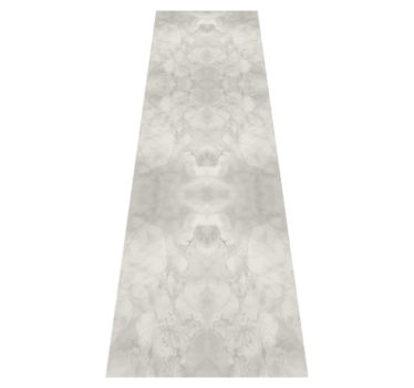 Gray marble textured bathroom mat - TenStickers