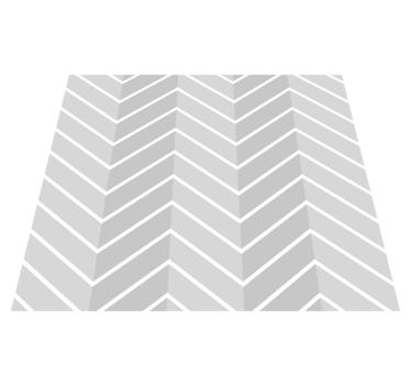Herringbone light gray bathroom mat - TenStickers