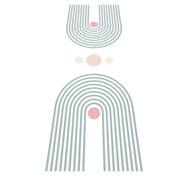 Abstract minimalist bathroom mat - TenStickers