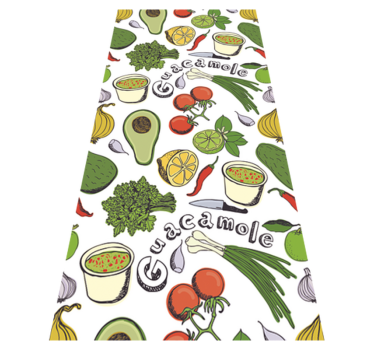 Kitchen vinyl mat mexican fruit decorative design - TenStickers