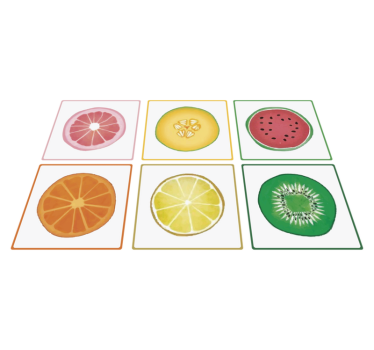 Sliced fruit kitchen vinyl mat - TenStickers