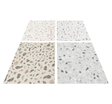 Kitchen vinyl mat with terrazzo design - TenStickers