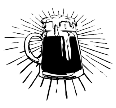 Kitchen vinyl mat beer light - TenStickers