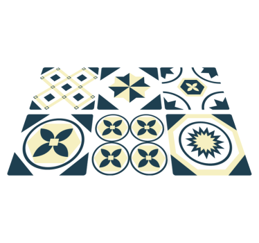 Kitchen vinyl mat with alionsa design - TenStickers