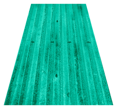 Kitchen vinyl mat in mint aged metallic finish - TenStickers
