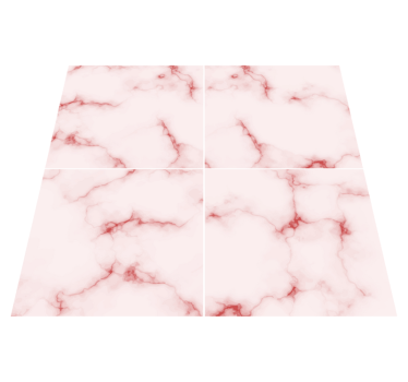 Kitchen vinyl mat marble tile stickers - TenStickers