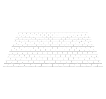 Kitchen vinyl mat white brick laminate - TenStickers