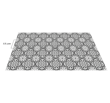 Kitchen vinyl mat moroccan tile design - TenStickers