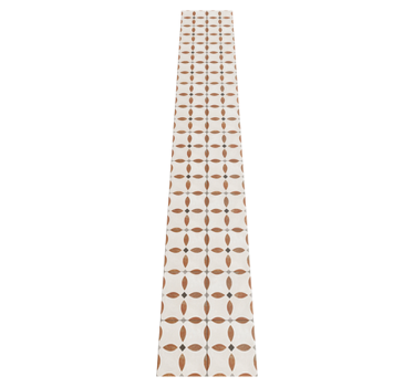 Kitchen vinyl mat with roman style tiles design - TenStickers