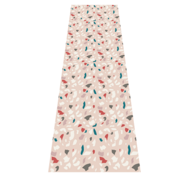 Bedroom carpet with terrazzo effect design - TenStickers