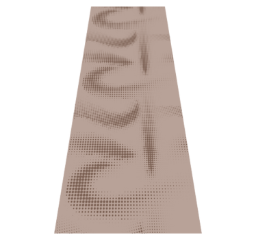 Bedroom carpet with scandinavian dotted patterns - TenStickers